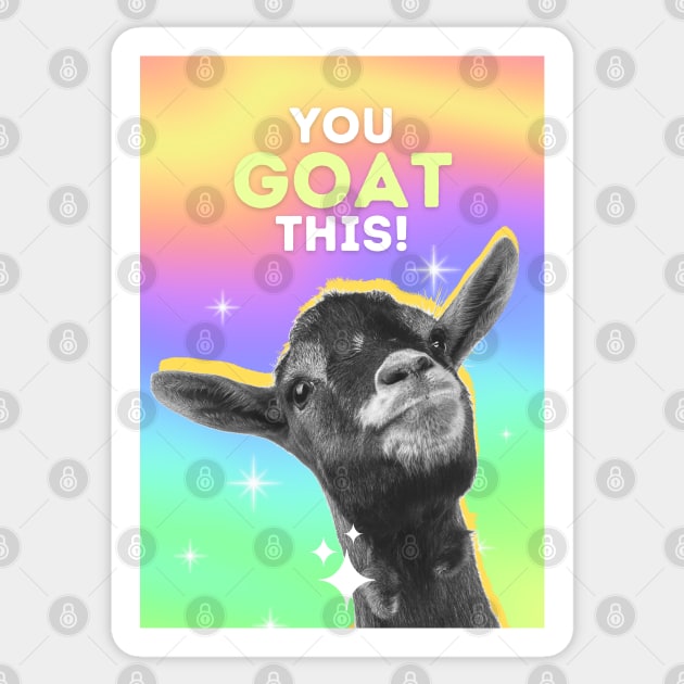 You Goat This! Sticker by TheSoldierOfFortune